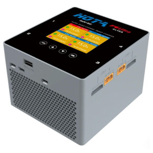Зарядное устройство HOTA F6 Ultra — AC/DC 500W / 1000W, 4 канала, 15A на канал, LiPo 1–6S, IPS 2.8", XT60. Photo 2